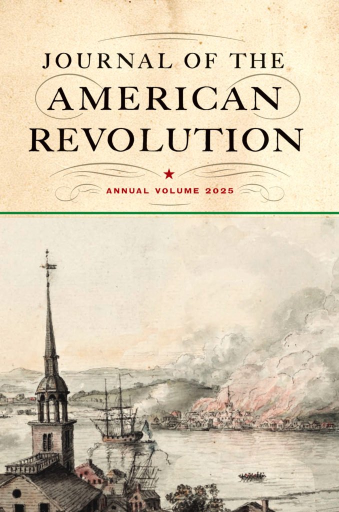  Journal of the American Revolution 2025 cover art